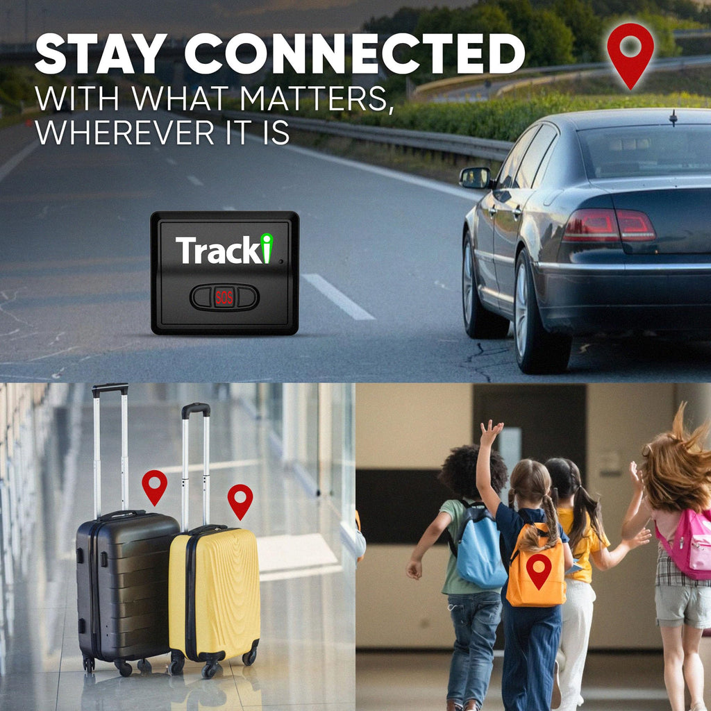 Tracki Mini 4G LTE GPS Vehicle Tracker with Subscription