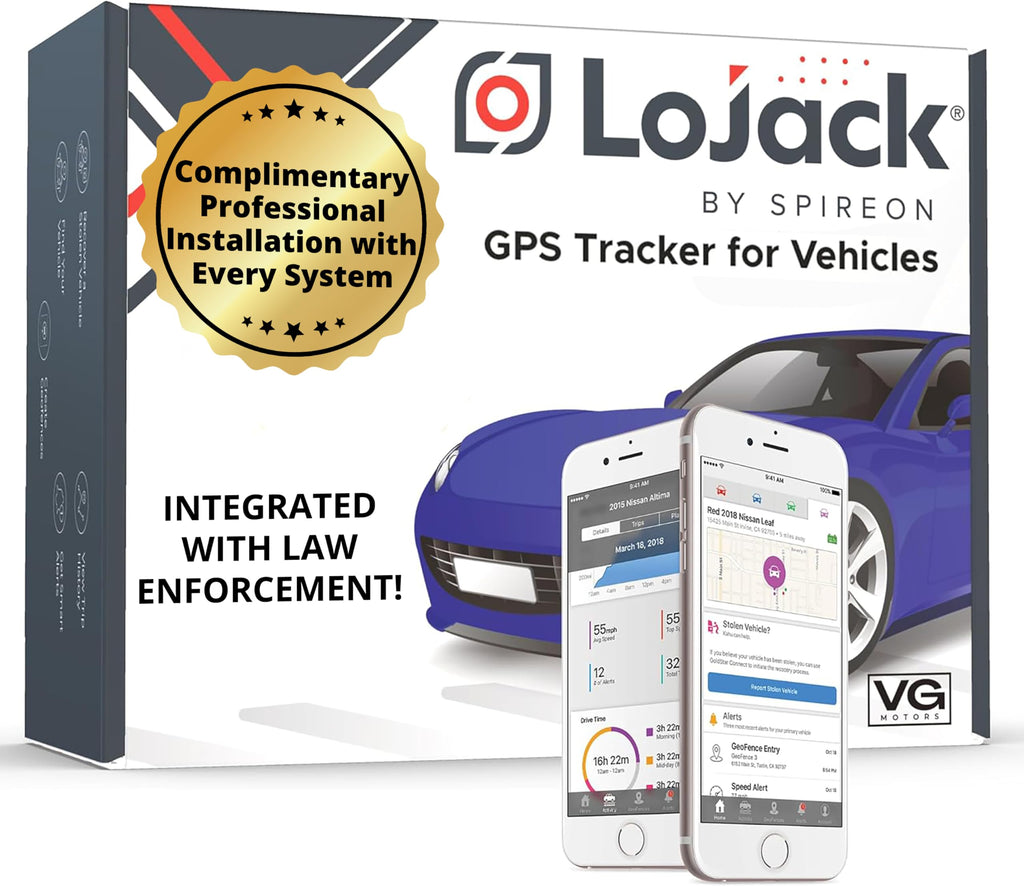 LoJack Anti-Theft GPS Vehicle Tracker with No Monthly Fee