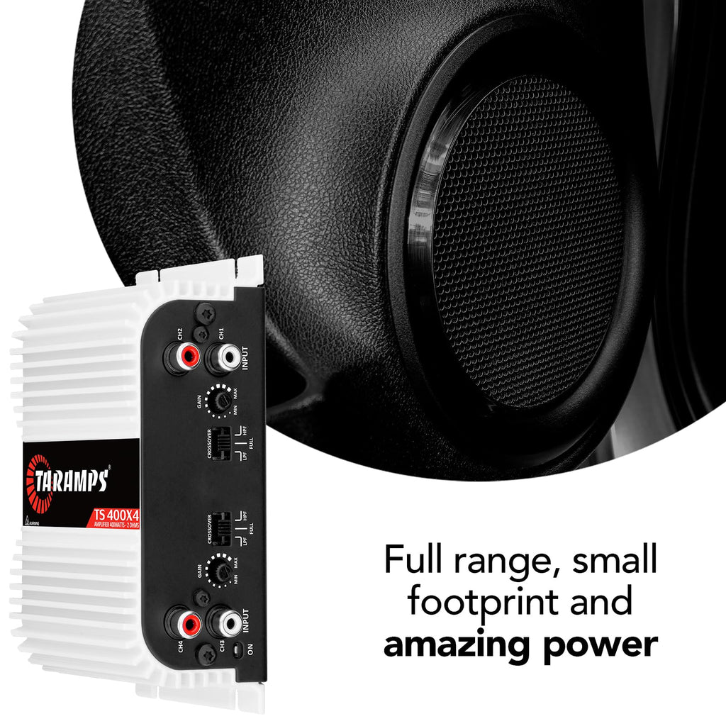 Taramps TS 400x4 400W 4-Channel Class-D Car Amplifier
