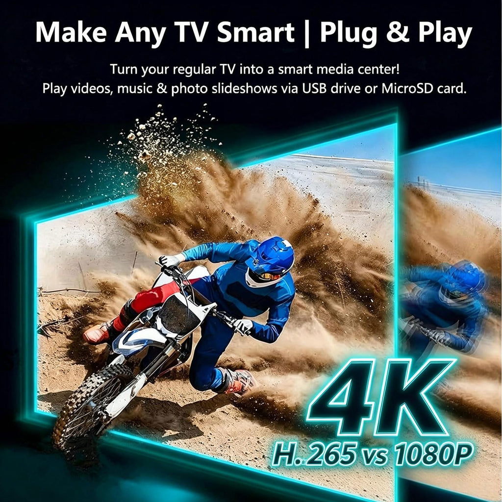 4K Full HD USB & microSD Digital Media Player for Signage