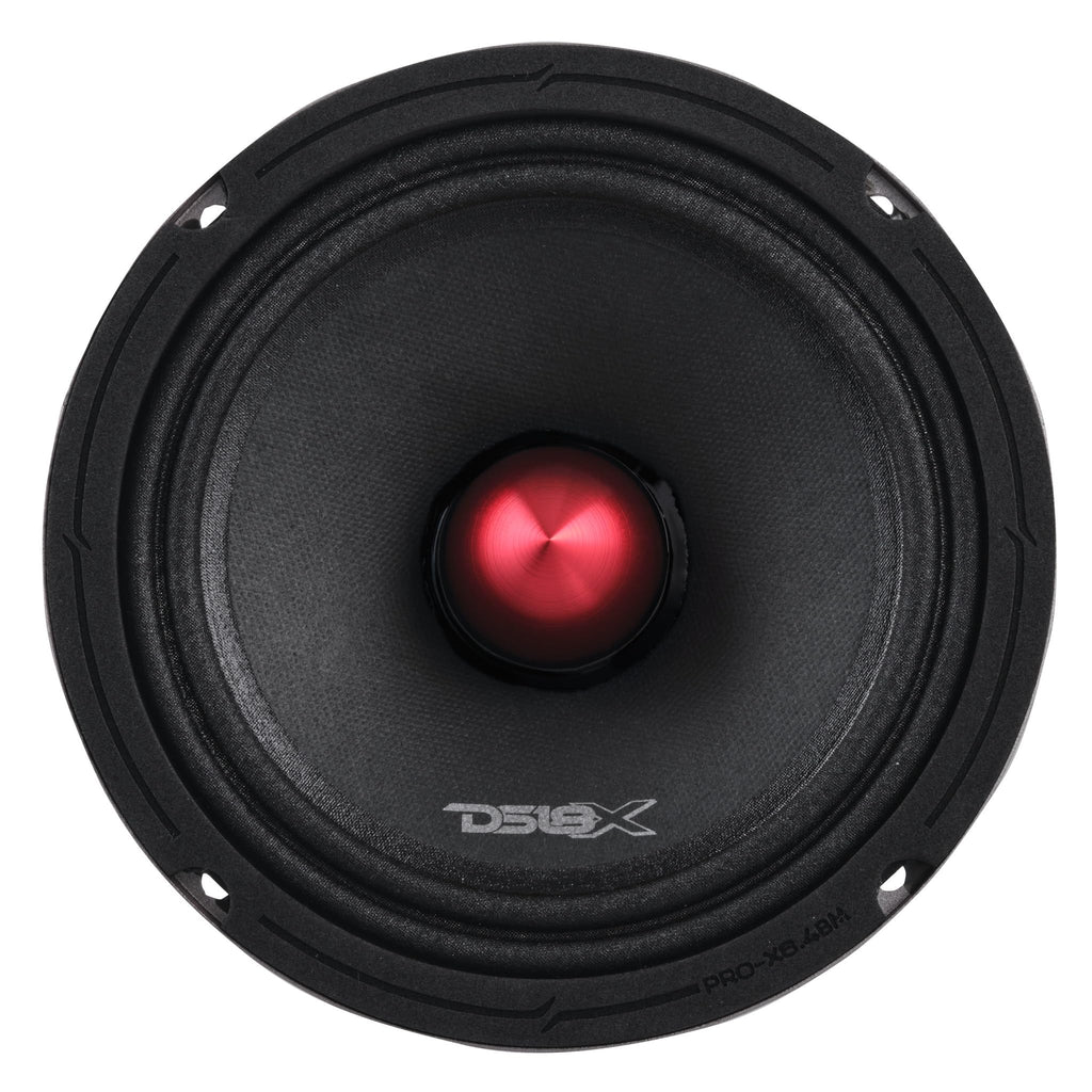 DS18 PRO-X6.4BM 6.5-Inch 250W RMS Midrange Speakers Pair