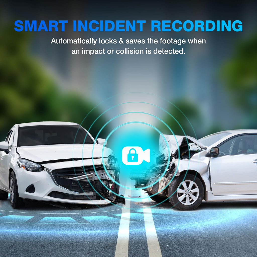 Type S 1440p AI ADAS Dual Dash Cam with Collision Alerts